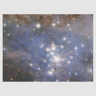 Diamond Stars in Carina Nebula Hubble Space Tissue Paper