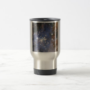 Diamond Stars in Carina Nebula Hubble Space Travel Mug