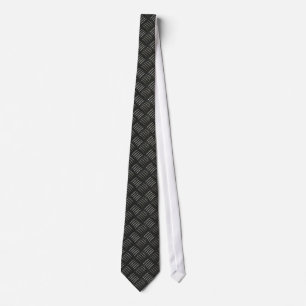 Diamond Steel Plate #1 Tie