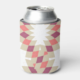 Diamond Swirl Pattern Can Cooler