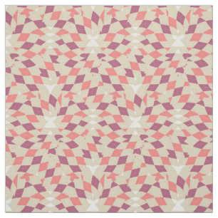 Diamond Swirl Pattern Fabric