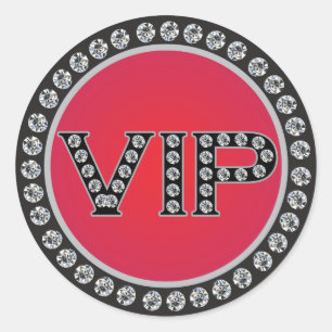 Diamond VIP Stickers