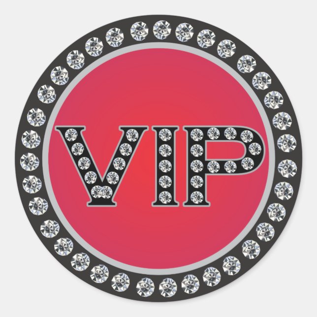 Diamond VIP Stickers (Front)