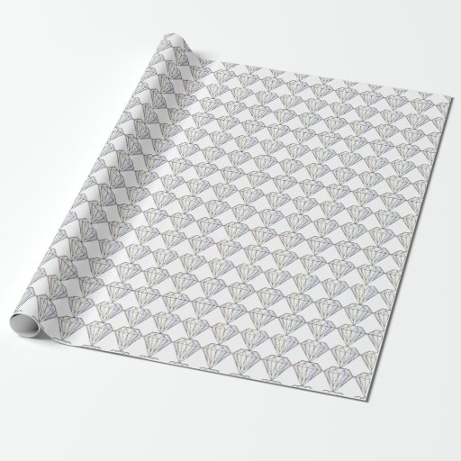 Image of Diamond Wedding Anniversary Wrapping Paper