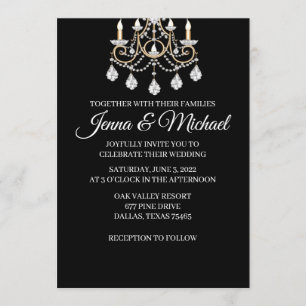 Diamond Wedding Invitation Card