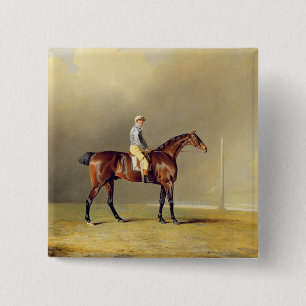 Diamond, with Dennis Fitzpatrick Up, 1799 (oil on 15 Cm Square Badge