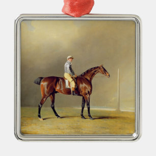 Diamond, with Dennis Fitzpatrick Up, 1799 (oil on Metal Tree Decoration
