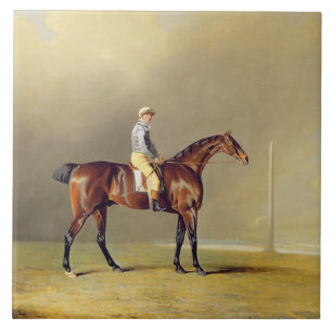 Diamond, with Dennis Fitzpatrick Up, 1799 (oil on Tile