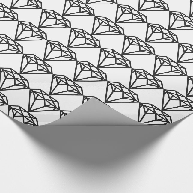 Diamond Wrapping Paper (Corner)