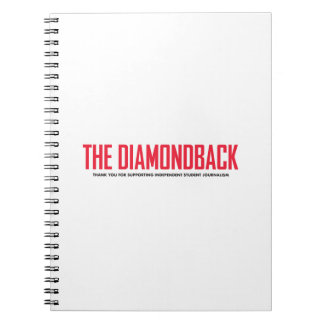 Diamondback Spiral Notebook Modern Logo