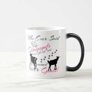 Diamonds and Goats Magic Mug