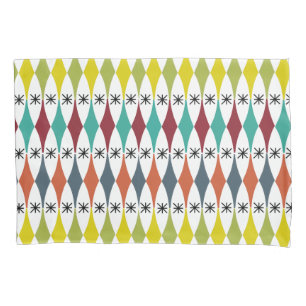 Diamonds and Starbursts Pillowcase