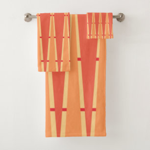 Diamonds and Triangles Bath Towel Set