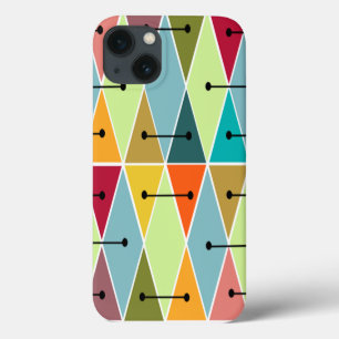 Diamonds and Triangles iPhone 13 Case