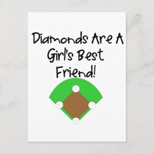 Diamonds are a Girl's Best Friend! Postcard