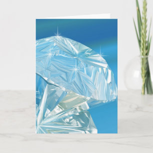 diamonds are the girls best friend card