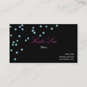 Diamonds business card
