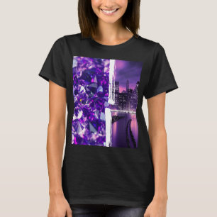 Diamonds City Purple T-Shirt