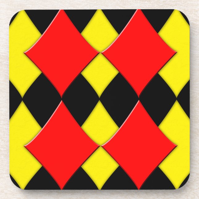 Diamonds Coaster (Front)