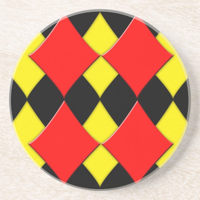 Diamonds Coaster (Front)