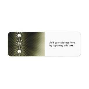 Diamonds Custom Return Address Label