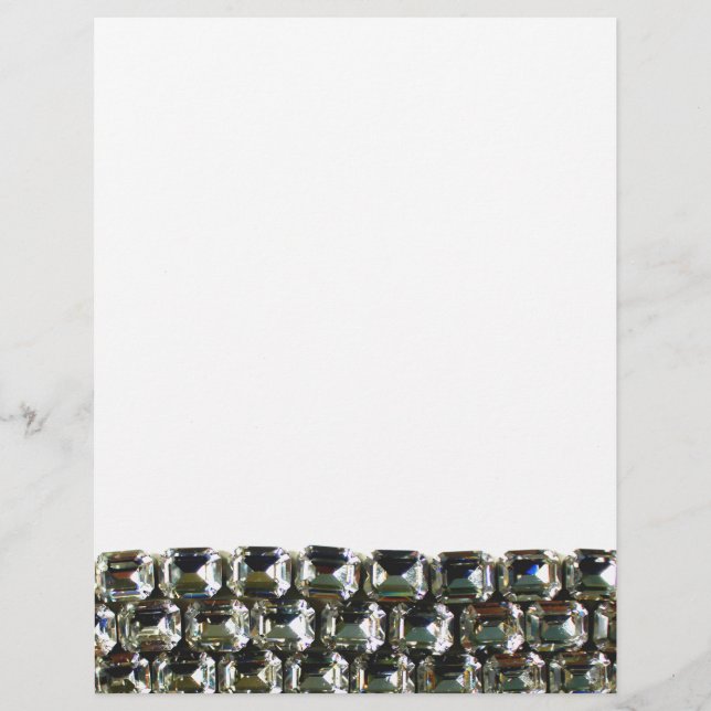 Diamonds, elegant vintage gemstones  (Front)