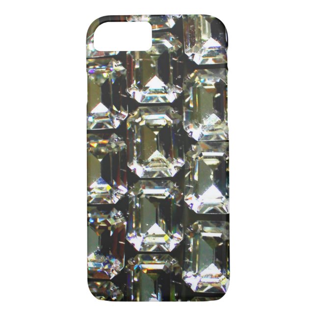 Diamonds, elegant vintage gemstones  Case-Mate iPhone case (Back)
