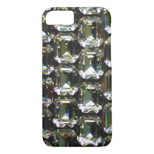 Diamonds, elegant vintage gemstones  iPhone 8/7 case