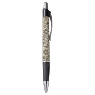 Diamonds Flowers Pen