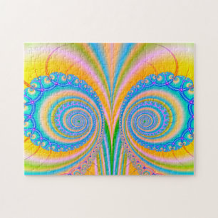 Diamonds Fractal by Shirley Taylor Jigsaw Puzzle