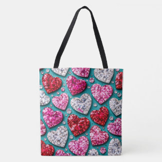 Diamonds Galore Tote Bag