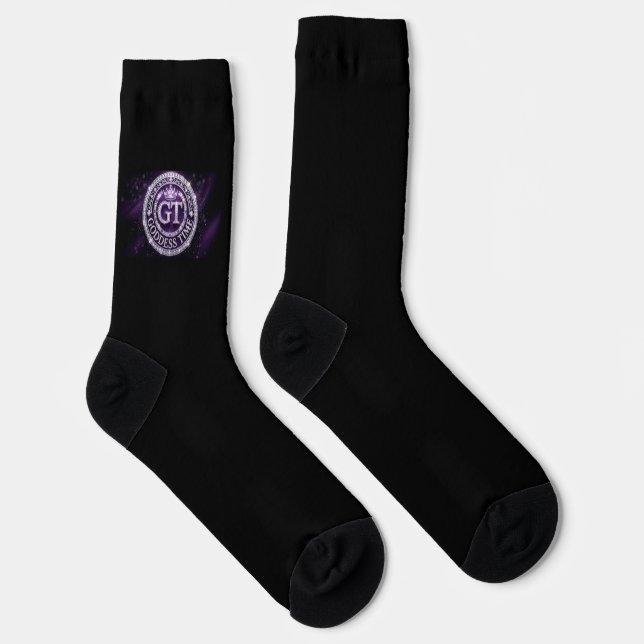 Diamonds Goddess Time GT Crew Socks (Right)