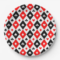 Diamonds Hearts Spades Clubs Playing Cards Pattern