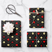 Diamonds Hearts Spades Clubs Playing Cards Pattern