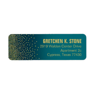 Diamonds in the Sky Address turquoise