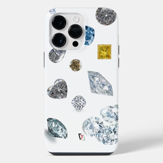 DIAmonds  iPhone Case (Back)