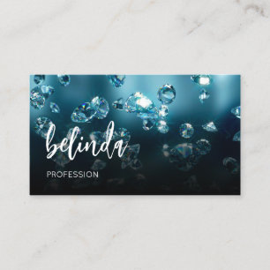 Diamonds Jeweller Jewellery Store Business Card
