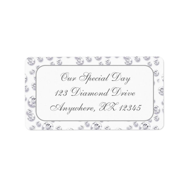 Diamonds Label (Front)