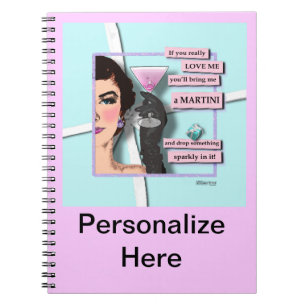 Diamonds & Martinis Notebook