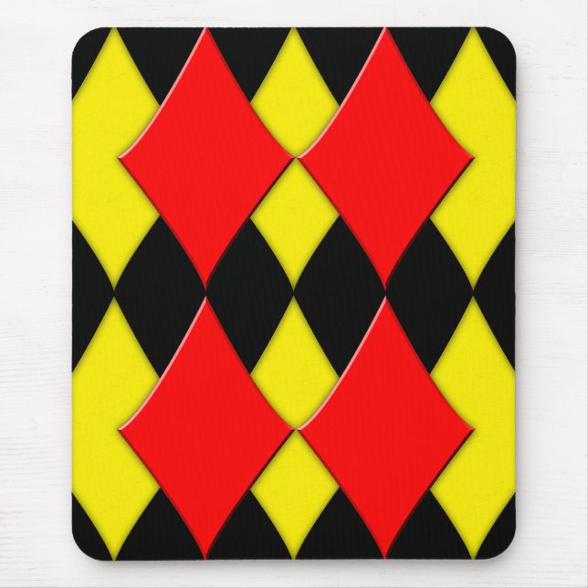 Diamonds Mouse Mat (Front)