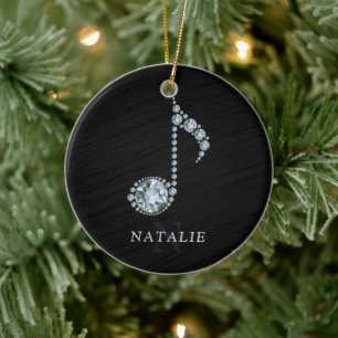 Diamonds Note Ceramic Tree Decoration