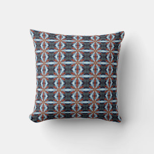 diamonds of light pattern pillow