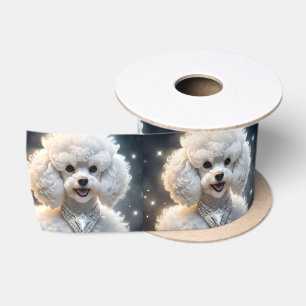 Diamonds On A Poodle Come On Now, Satin Ribbon