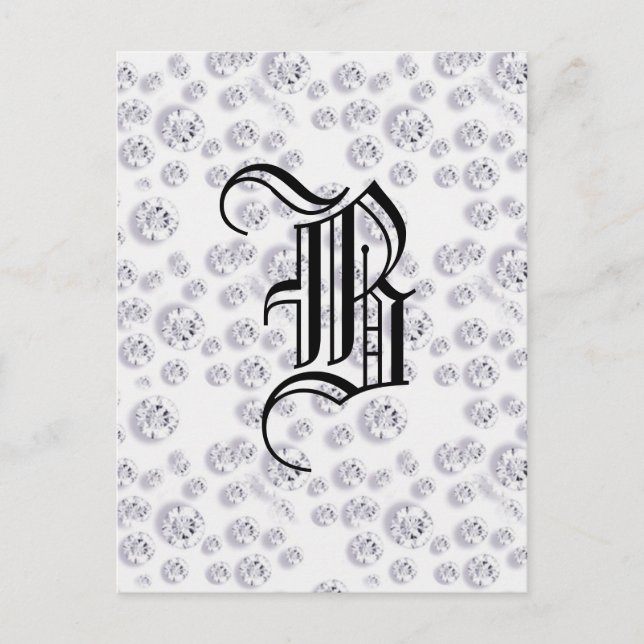 Diamonds Postcard (Front)