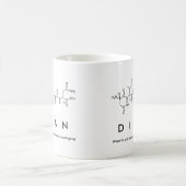 Dian peptide name mug (Center)