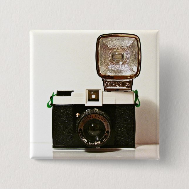 Diana 15 Cm Square Badge (Front)