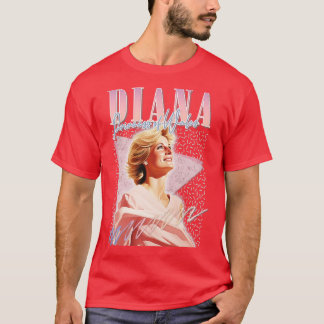 Diana 90s Retro Aesthetic Fan Design T-Shirt