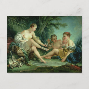 Diana after the Hunt, 1745 Postcard