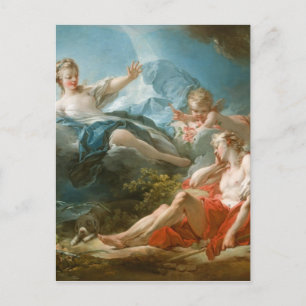 Diana and Endymion By Jean-Honoré Fragonard Postcard