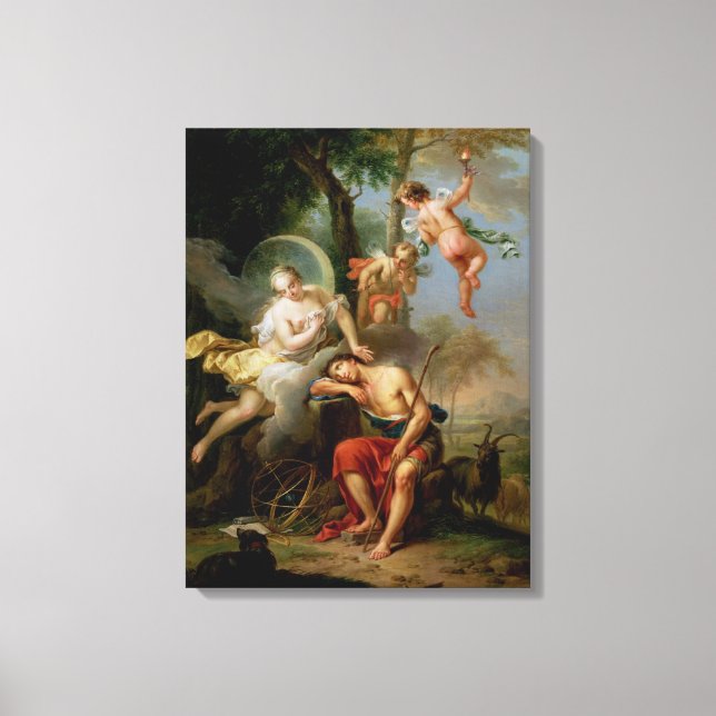Diana and Endymion Canvas Print (Front)